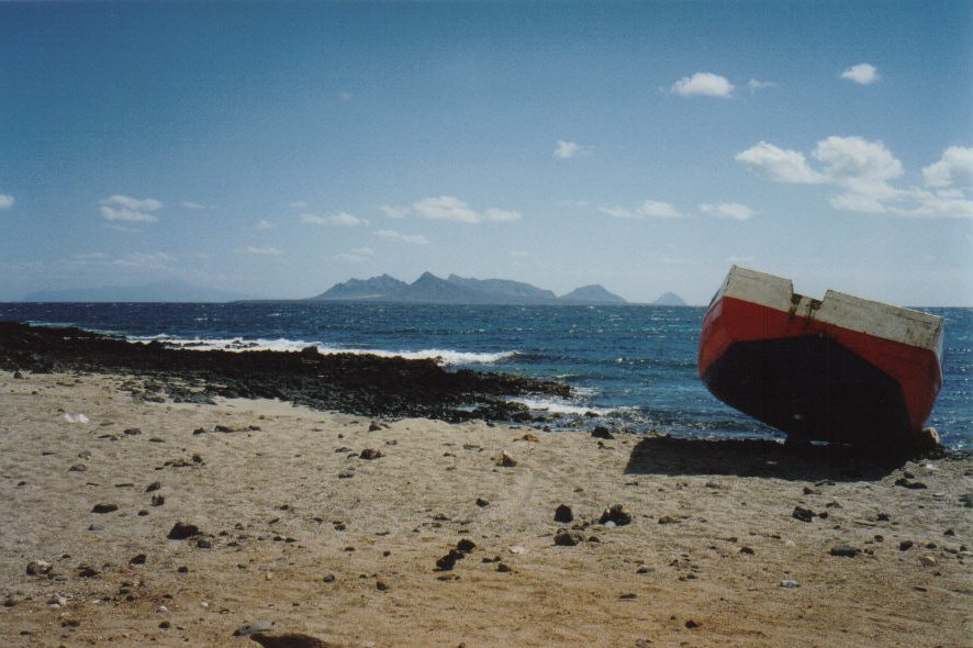 Santa Luzia island landscape