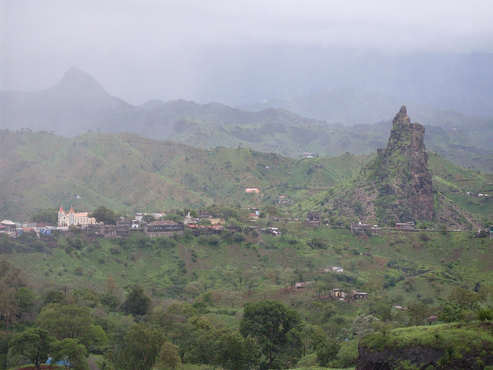 Santiago island landscape